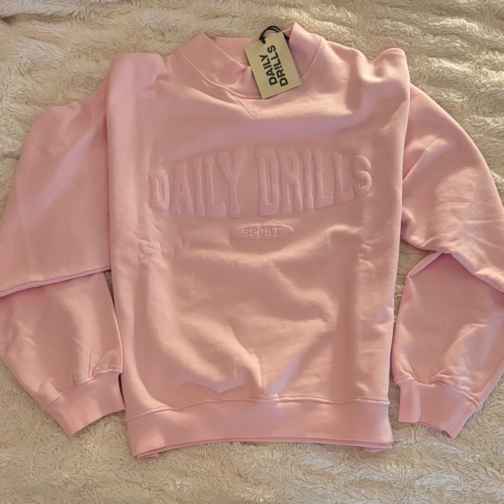 Daily Drills Oversized Vintage Crew